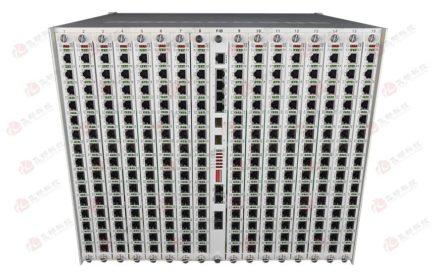 飛暢科技-960路電話光端機(jī)（8U 19英寸，SFP 1+1光備份）