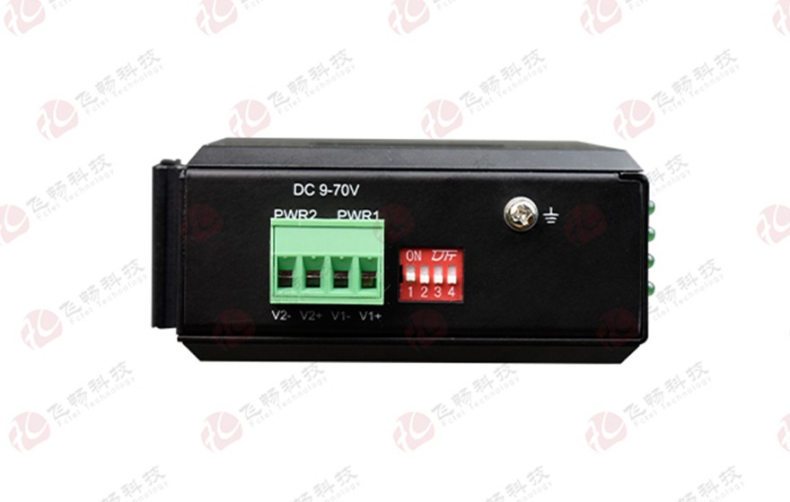 飛暢科技-4路百兆以太網電口轉1路百兆光口工業(yè)級交換機