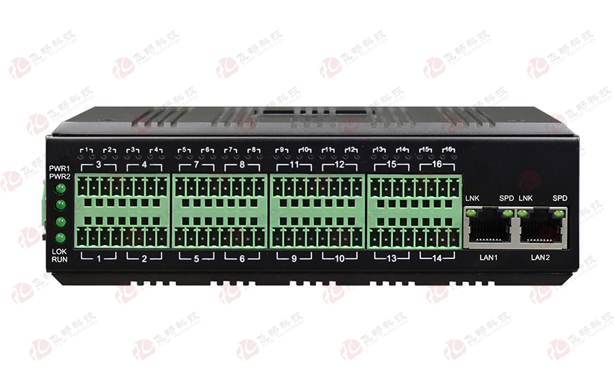 飛暢科技-工業(yè)軌式32路DI/DO/AI/AO 轉(zhuǎn)網(wǎng)絡(luò)/4G/Lora     遠程測控終端